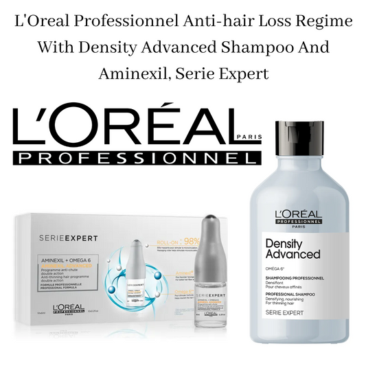 L'Oreal Professionnel Anti-hair Loss Regime With Density Advanced Shampoo And Aminexil