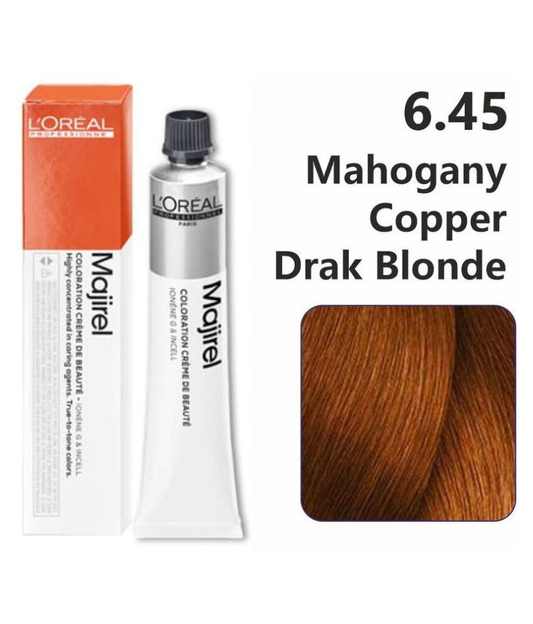 Majirel 6.45 Mahogany Copper Dark Blonde