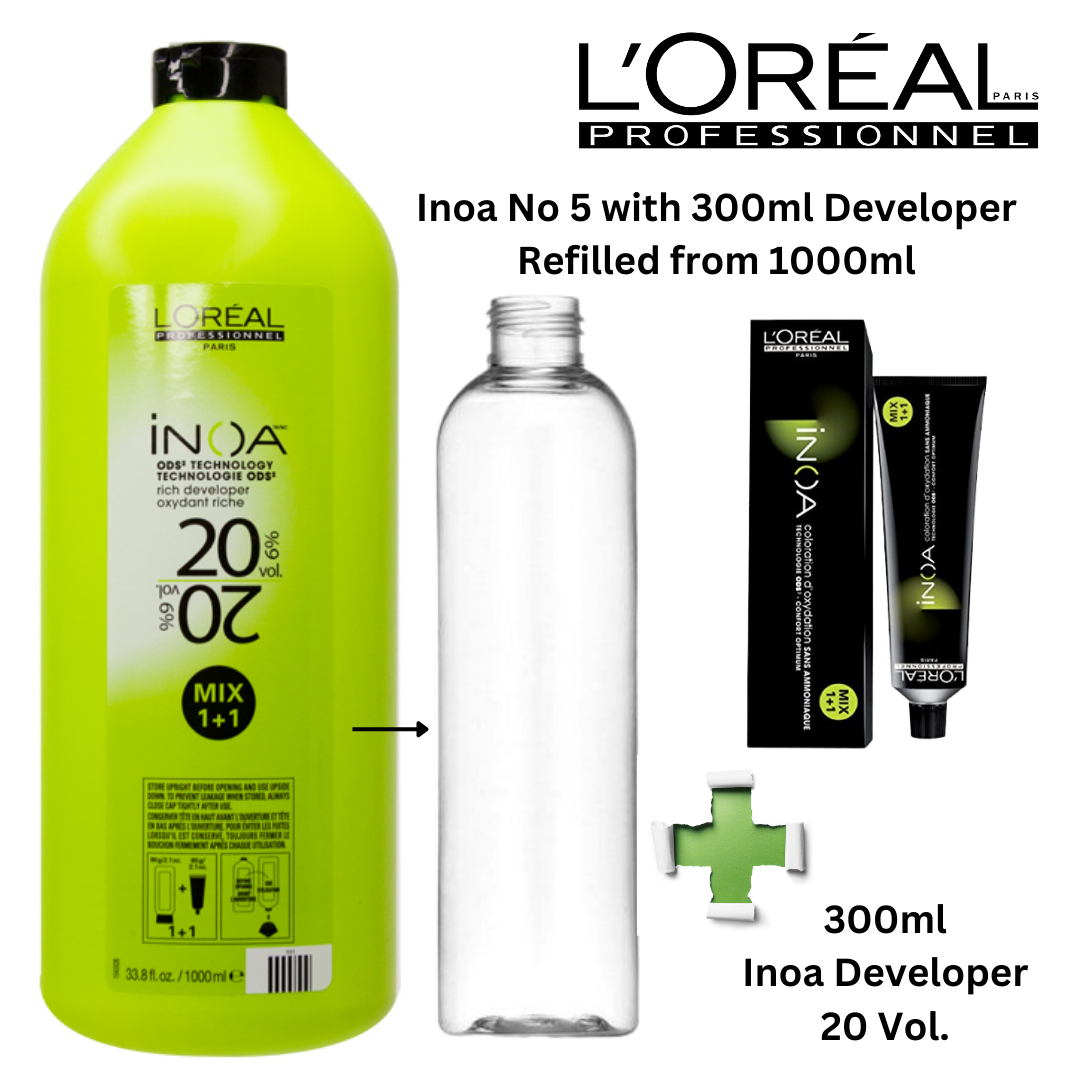 Inoa 5 Light Brown Ammonia Free Hair Colour