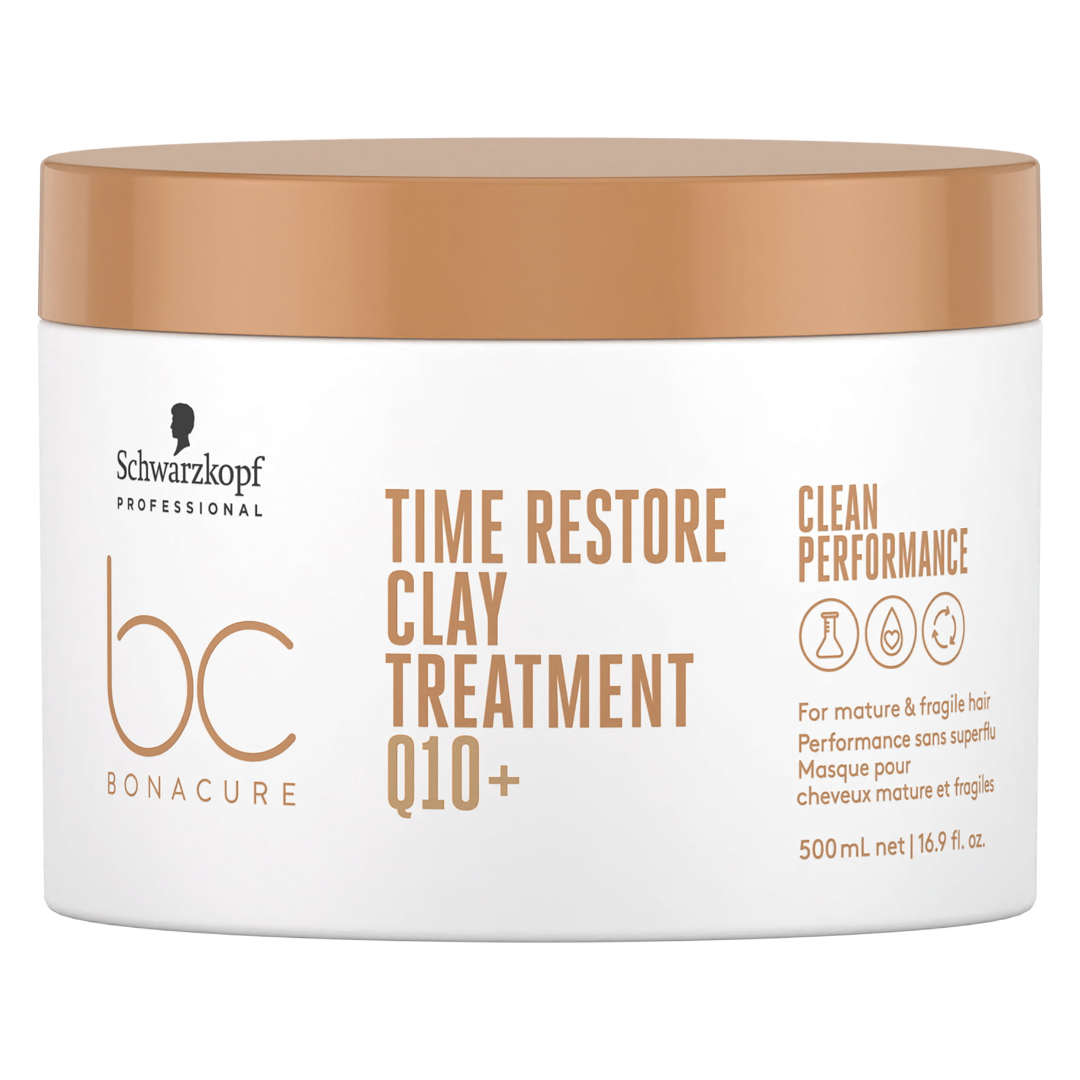 Schwarzkopf Bonacure Time Restore Q10 Clay Treatment 500ml