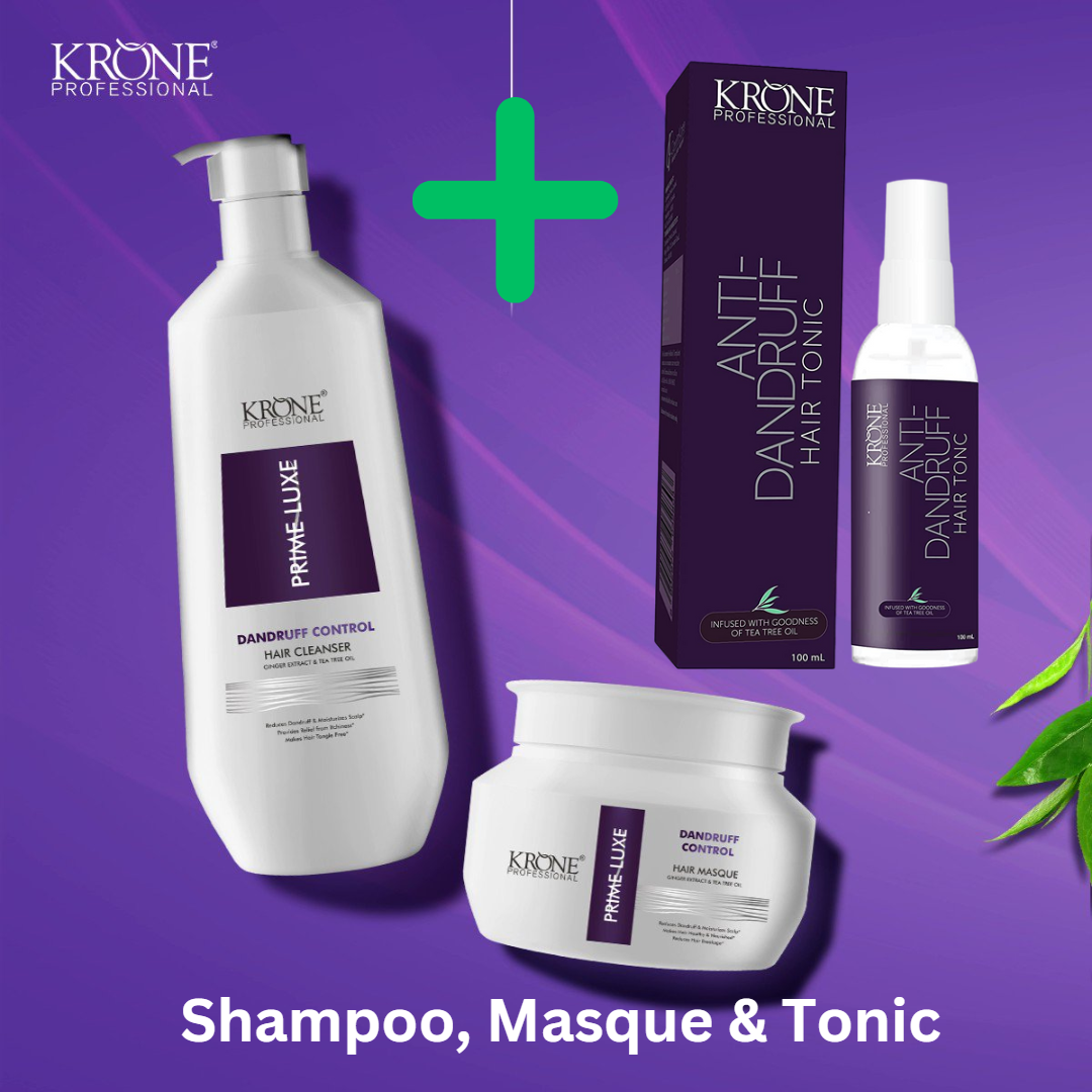 Krone Professional Dandruff Control Kit