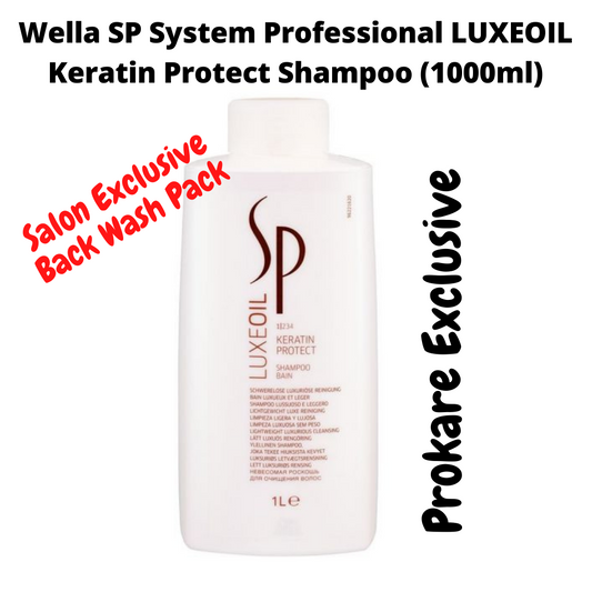 Wella System Professional Keratin protect shampoo 1000ml