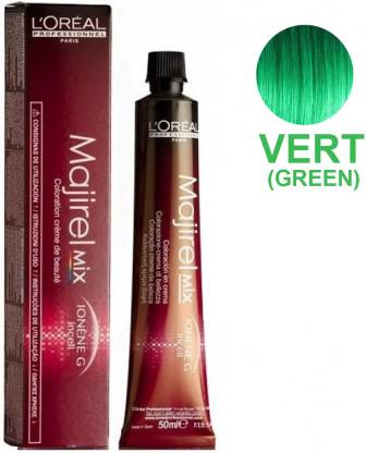 Majirel by l'oréal Shade Mix Vert Green (Substitute available)