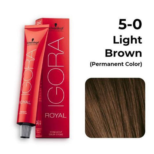 Schwarzkopf - Igora Royal Permanent Hair Color  5-0