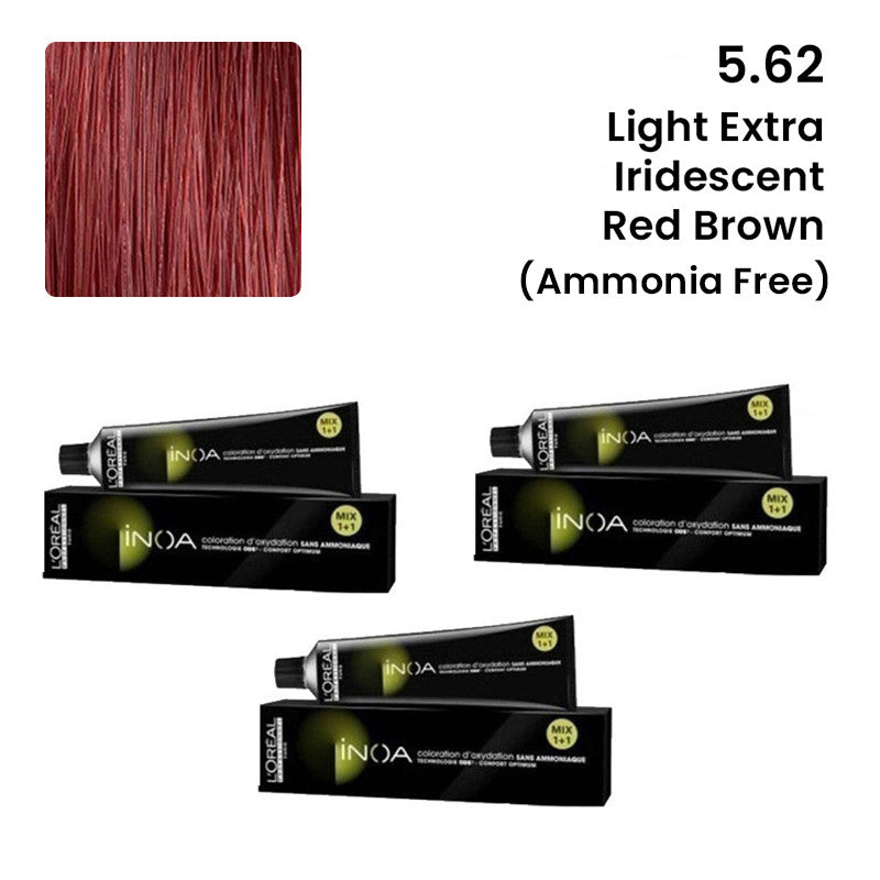 Inoa 5.62 Light Extra Iridescent Red Brown