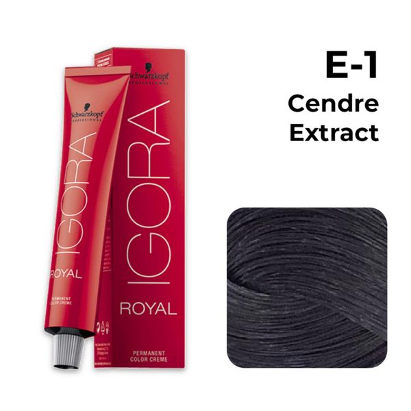 Schwarzkopf - Igora Royal Permanent Hair Color  E-1